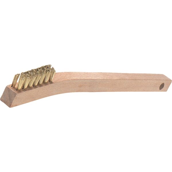 V-trim Small Handle Scratch Brushes, Steel, 3 x 7 Wire Rows, 7-7/8" Long