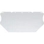 V-Gard Visor PC for General Purpose, Polycarbonate, Clear Tint, Meets CSA Z94.3/ANSI Z87+