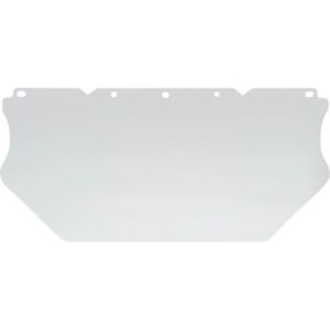V-Gard Visor PC for General Purpose, Polycarbonate, Clear Tint, Meets CSA Z94.3/ANSI Z87+