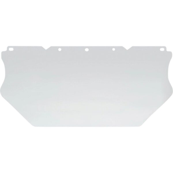 V-Gard Visor PC for General Purpose, Polycarbonate, Clear Tint, Meets CSA Z94.3/ANSI Z87+