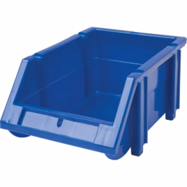 Stack & Hang Bin, 4-13/16″ W x 3-3/16″ H x 7-1/8″ D, Blue