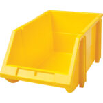 Stack & Hang Bin, 5-7/8" W x 4-11/16" H x 9-13/16" D, Yellow