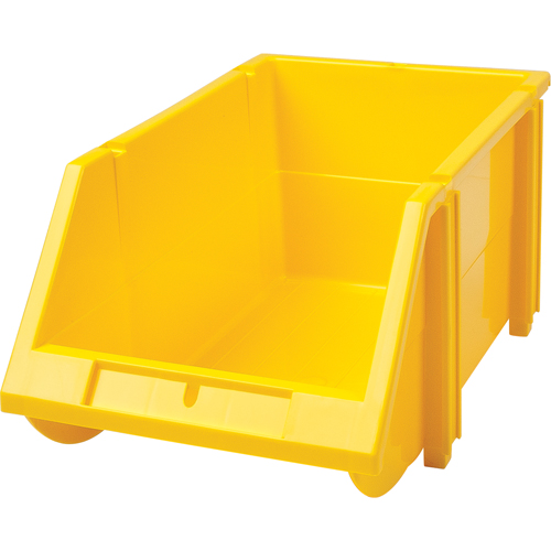 Stack & Hang Bin, 5-7/8" W x 4-11/16" H x 9-13/16" D, Yellow
