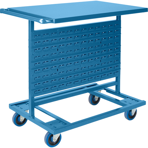 Bin Carts - Cart Only, Double-sided, 24" W x 38-1/2" D x 36-1/2" H
