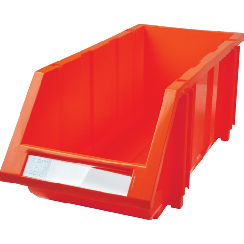 Stack & Hang Bin, 7-7/8" W x 7" H x 17-11/16" D, Red