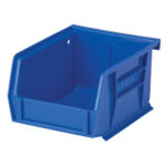 Stack & Hang Bin, 4-1/8" W x 3" H x 5-3/8" D, Blue