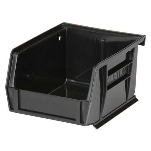 Stack & Hang Bin, 4-1/8" W x 3" H x 5-3/8" D, Black