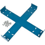 Drum Dolly Frame, Steel, 750 lbs. Capacity, 24" Diameter