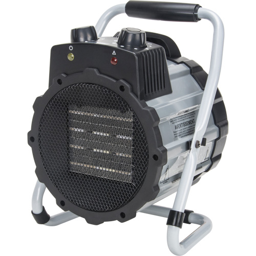 Portable Electric Heater, Ceramic, Electric, 5200 BTU