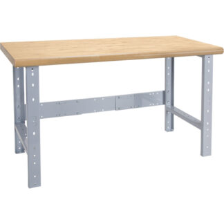 Heavy-Duty Modular Bench, Top & Legs Only, 2500 lbs. Cap., 48" W x 24" D