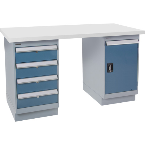 Pre-Designed Workbench, 60" W x 24" D x 34" H, 2500 lbs. Capacity