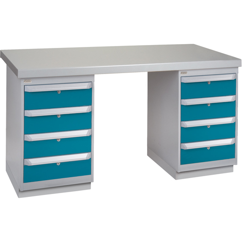 Pre-Designed Workbench, 72" W x 36" D x 34" H, 2500 lbs. Capacity