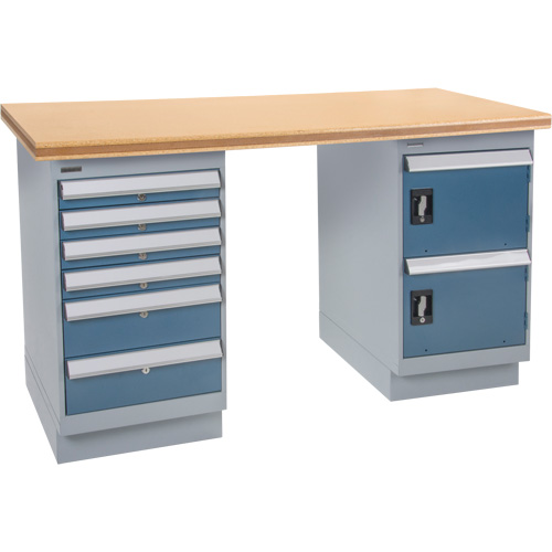 Workbench, 60" W x 30" D x 34" H, 2500 lbs. Capacity