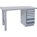 Pre-Designed Workbench, 60" W x 30" D x 34" H, 2500 lbs. Capacity