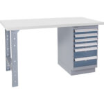 Pre-Designed Workbench, 60" W x 24" D x 34" H, 2500 lbs. Capacity