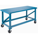 Extra Heavy-Duty Workbenches - All-Welded Benches, Steel Surface