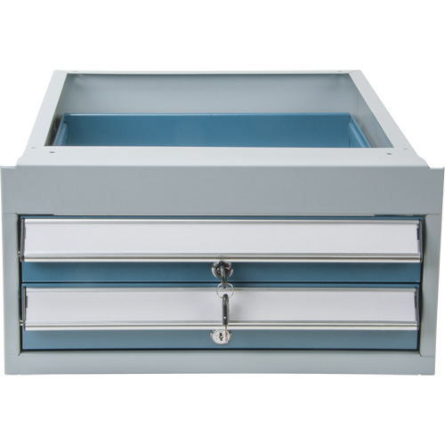 Replacement Drawer for Cabinet Workbench, Steel, 20" W x 15-3/8" D x 2-3/4" H