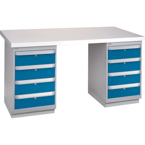 Pre-Designed Workbench, 60" W x 36" D x 34" H, 2500 lbs. Capacity