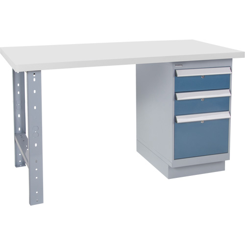 Workbench, 60" W x 24" D x 34" H, 2500 lbs. Capacity