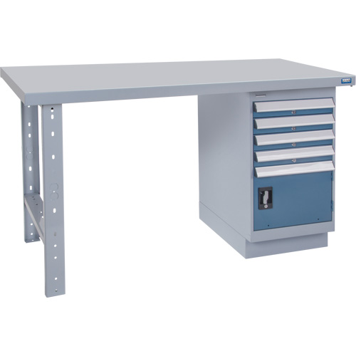 Workbench, 60" W x 24" D x 34" H, 2500 lbs. Capacity