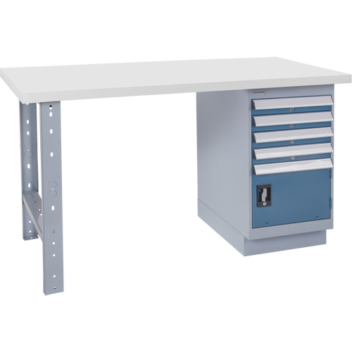 Workbench, 60" W x 24" D x 34" H, 2500 lbs. Capacity