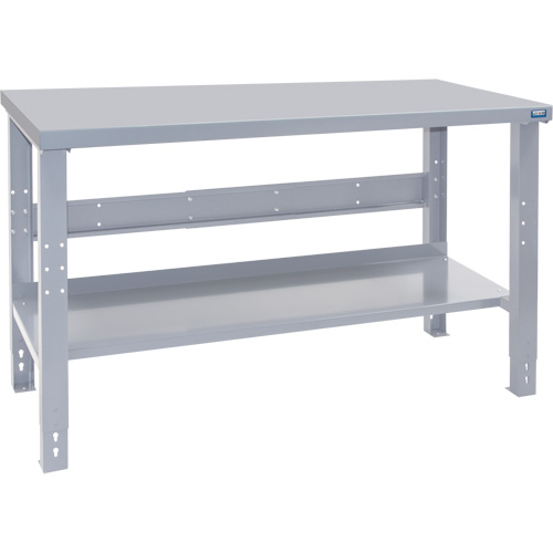 Industrial Modular Bench, 48" W x 24" D x 1000 lbs. Capacity