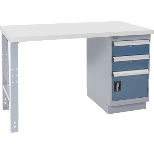 Industrial Duty Workbench, 36" W x 60" D x 34" H, 1000 lbs. Capacity