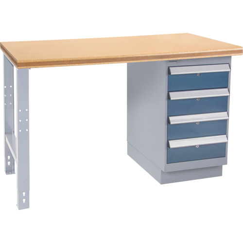 Industrial Duty Workbench, 30" W x 72" D x 34" H, 1000 lbs. Capacity