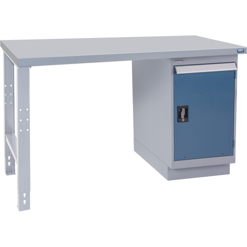 Industrial Duty Workbench, 24" W x 60" D x 34" H, 1000 lbs. Capacity