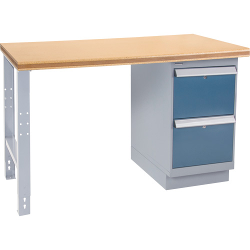 Industrial Duty Workbench, 24" W x 60" D x 34" H, 1000 lbs. Capacity