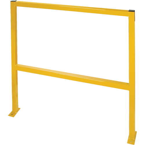 Perimeter Guards - Tubular Style, 96" W x 49-1/2" H, Yellow