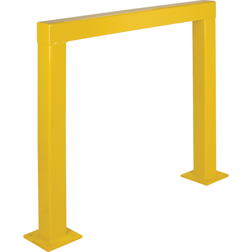 Safety Guards, 4' W x 3.5' H, Yellow