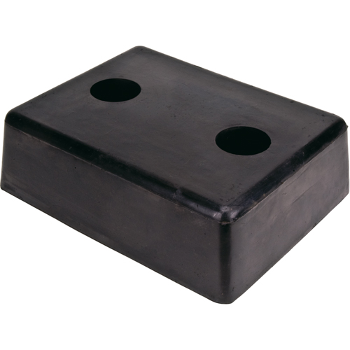 Molded Dock Bumpers, Rubber, 13" W x 4" D x 10" H