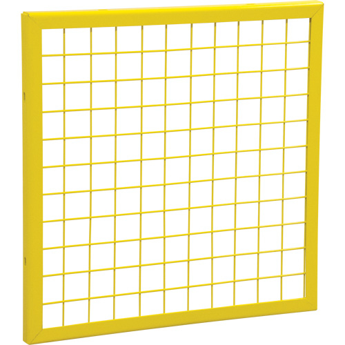 Wire Mesh Partition Components - Panels, 2' H x 2' W