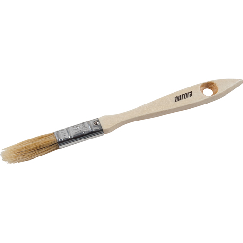 AP200 Series Paint Brush, White China, Wood Handle, 1/2" Width