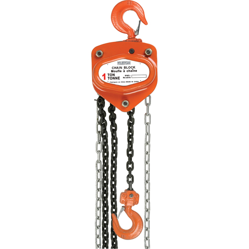 Chain Hoist, 20' Lift, 6000 lbs. Capacity, Alloy Steel Chain