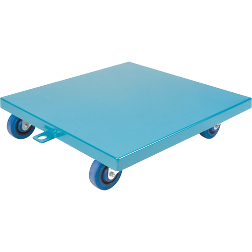 Steel Deck Dollies, 24" W x 24" D x 7" H, 1200 lbs. Capacity