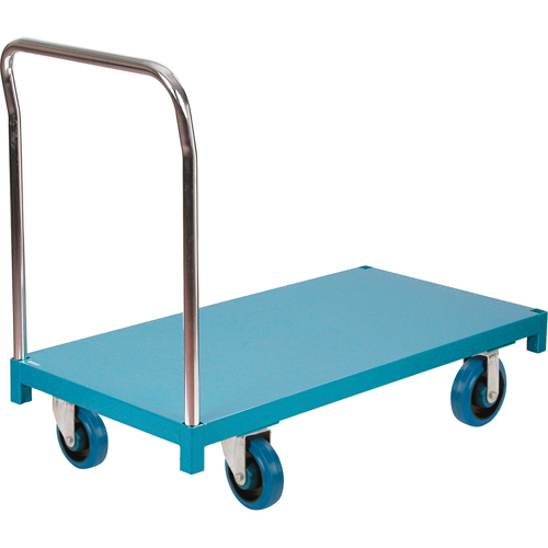 Platform Truck, 60" L x 30" W, 1200 lbs. Capacity, Rubber Casters