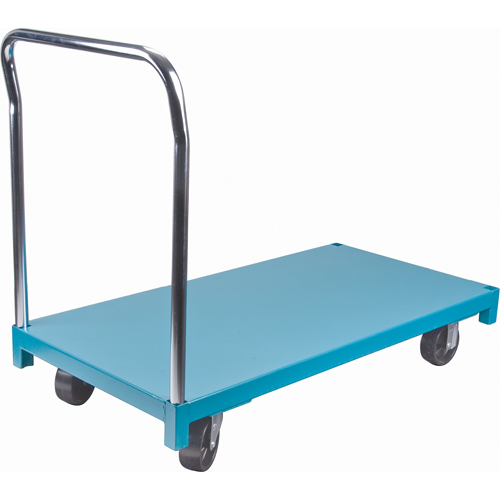 Platform Truck, 60" L x 30" W, 900 lbs. Capacity, Polyolefin Casters