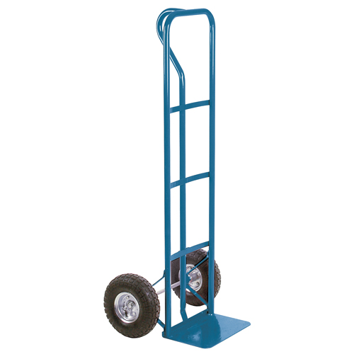 All-Welded Hand Truck, P-Handle Handle, Steel, 51" Height, 600 lbs. Capacity