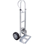 Knocked Down Hand Truck, P-Handle Handle, Aluminum, 52" Height, 500 lbs. Capacity
