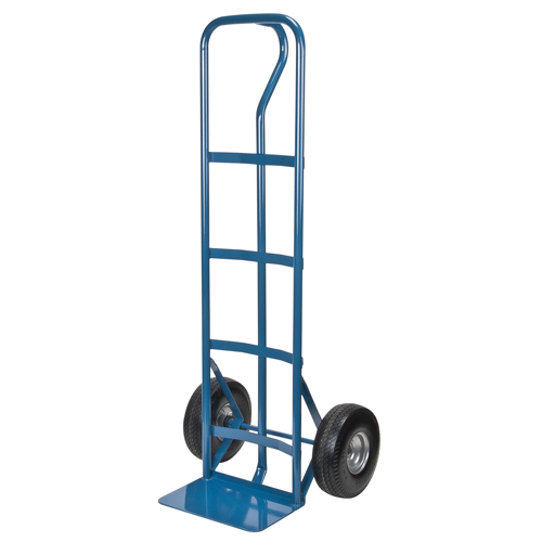 All-Welded Hand Truck, P-Handle Handle, Steel, 51" Height, 600 lbs. Capacity