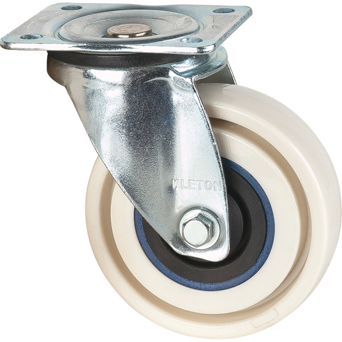Sandwich Casters, Swivel, 5" (127 mm), Nylon, 440 lbs. (199.58 kg.)