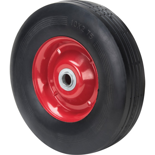 Semi-Pneumatic Wheel, 10" (254 mm), 200 lbs. Capacity