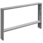 Workbench Leg, Steel, 48" D x 32" H, Single