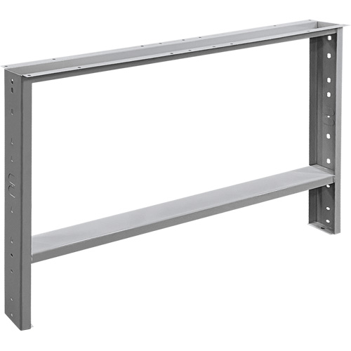 Workbench Leg, Steel, 48" D x 32" H, Single