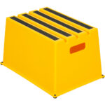 Industrial Step Stool, 20-7/8" x 12-3/16" x 14-9/16" High