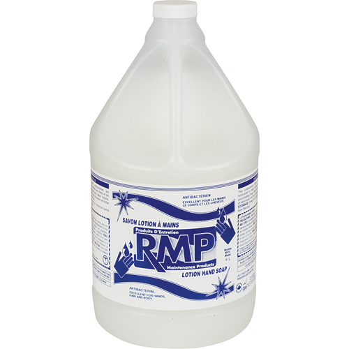 Perlux White Hand Soap, Liquid, 4 L, Scented