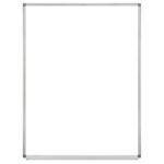 Porcelain Whiteboard, Magnetic, 36" W x 48" H
