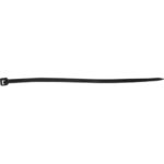 Cable Ties, 6" Long, 40 lbs. Tensile Strength, Black